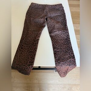 Leopard Print Women's Jeans